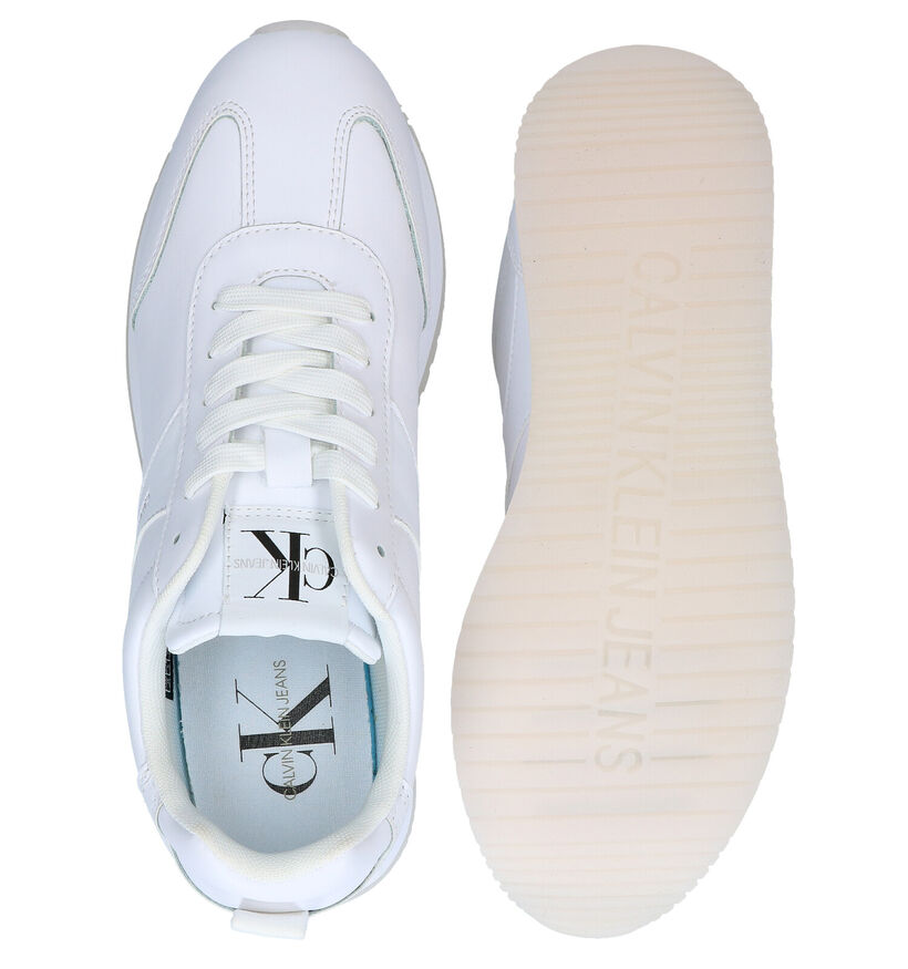 Calvin Klein Witte Sneakers in leer (285310)