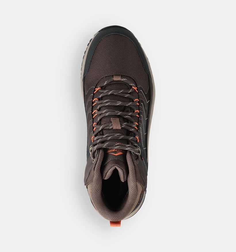 Skechers Wandelschoenen Bruin voor heren (362176) - geschikt voor steunzolen