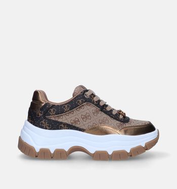 Guess Sneakers Zwart/Bruin
