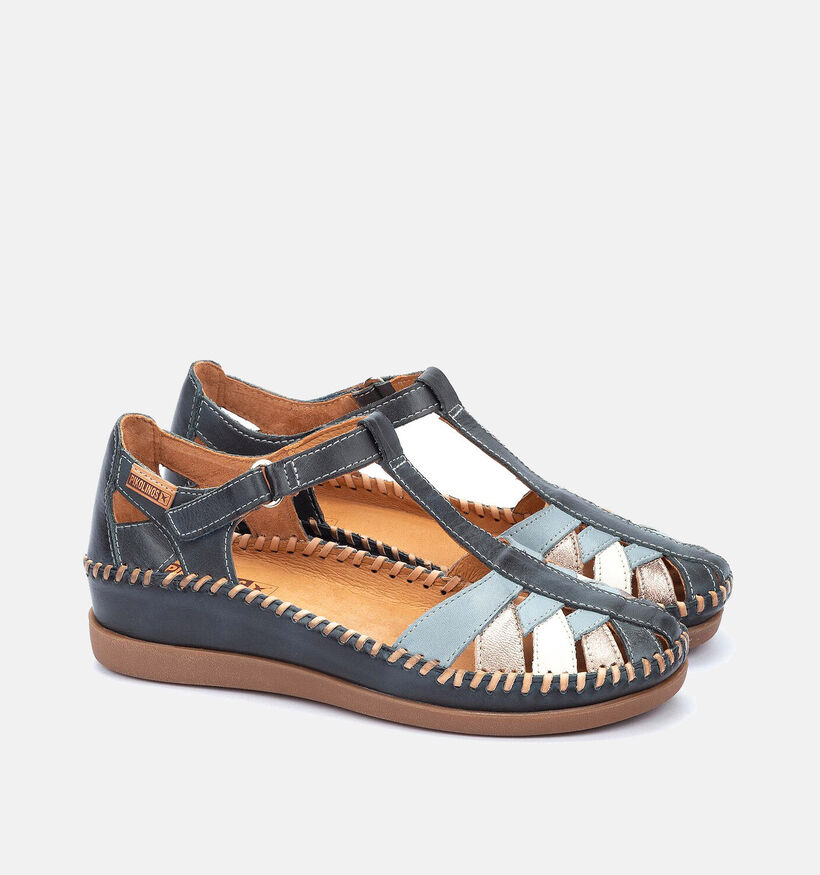 Pikolinos Cadaques Donkerblauwe Sandalen voor dames (370548)