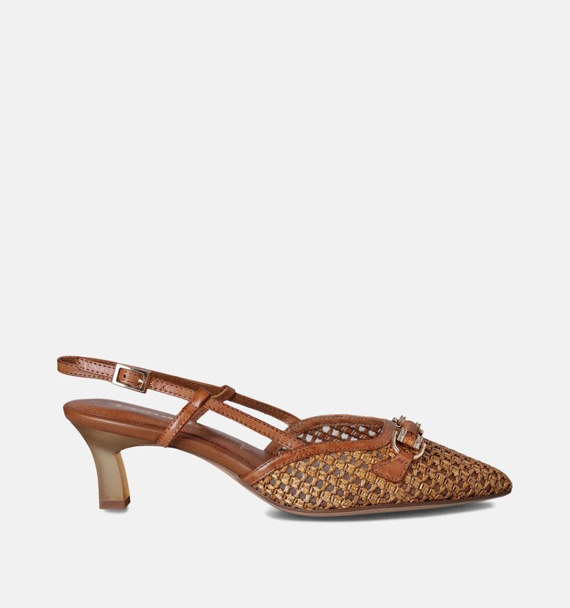 Tamaris Cognac Slingback pumps voor dames (354323)