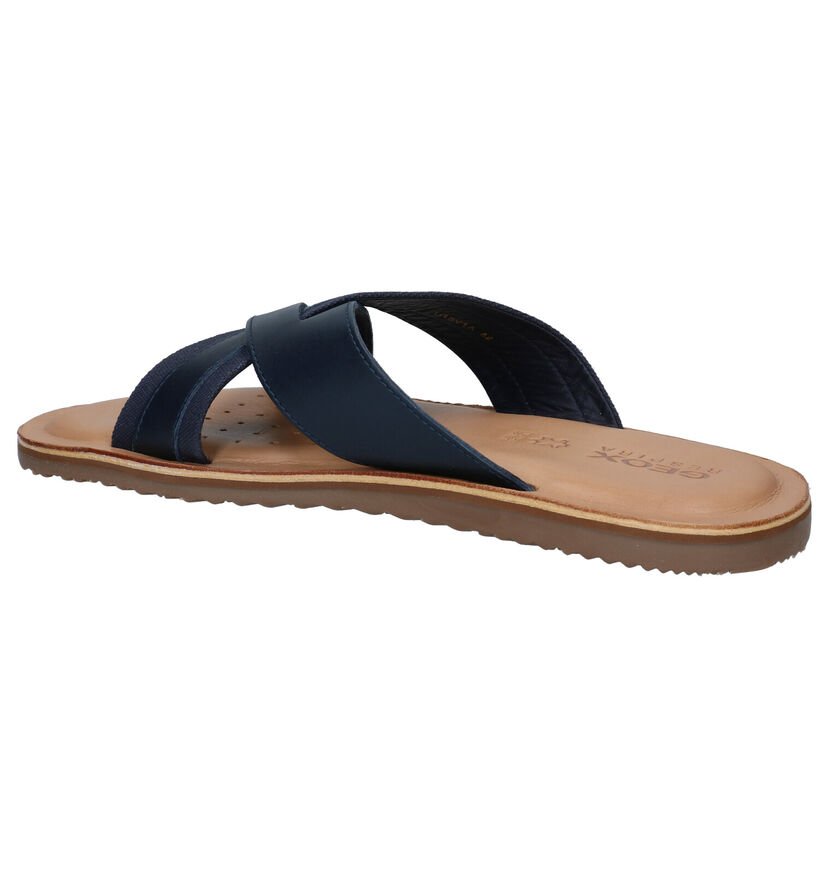 Geox Artie Blauwe Slippers voor heren (285537)