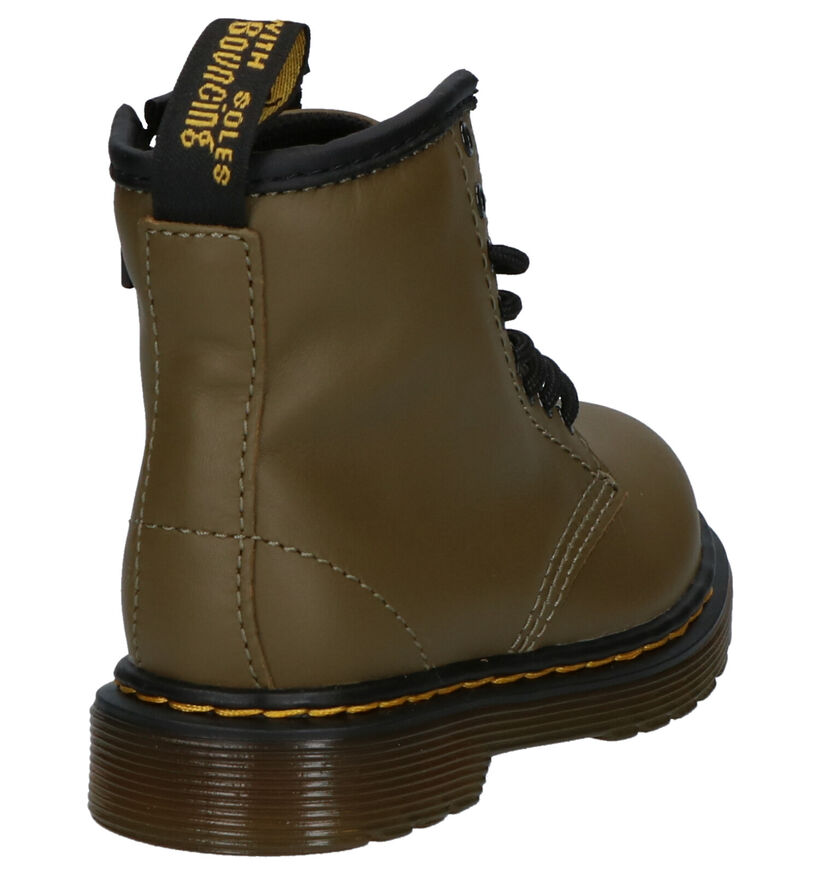 Dr. Martens 1460 Kaki Boots in leer (253320)