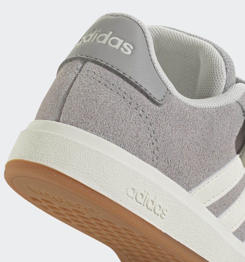 adidas Grand Court 00s Grijze Sneakers voor jongens, meisjes (366058) - geschikt voor steunzolen