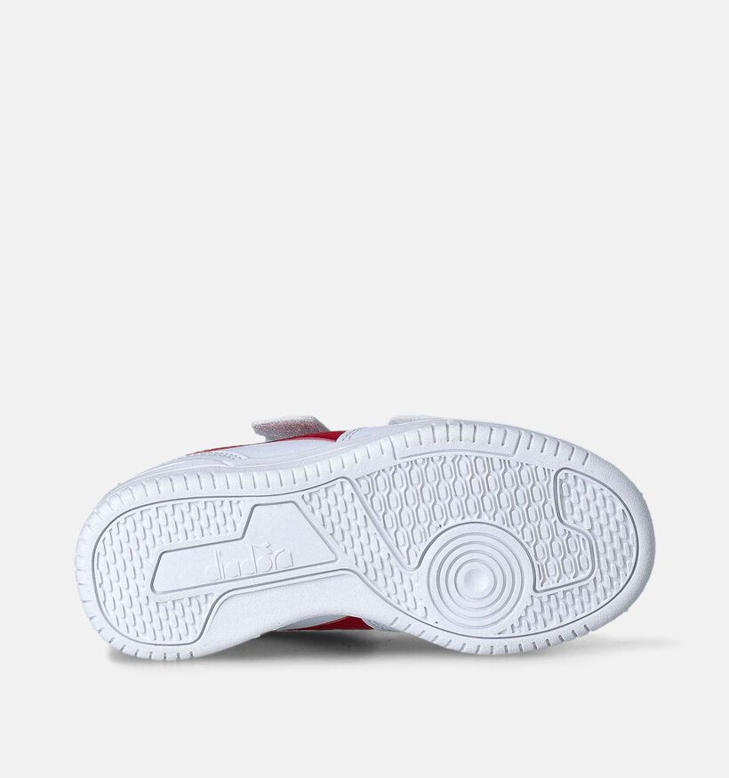 Diadora Raptor Low Stripe Witte Sneakers voor meisjes, jongens (350779)