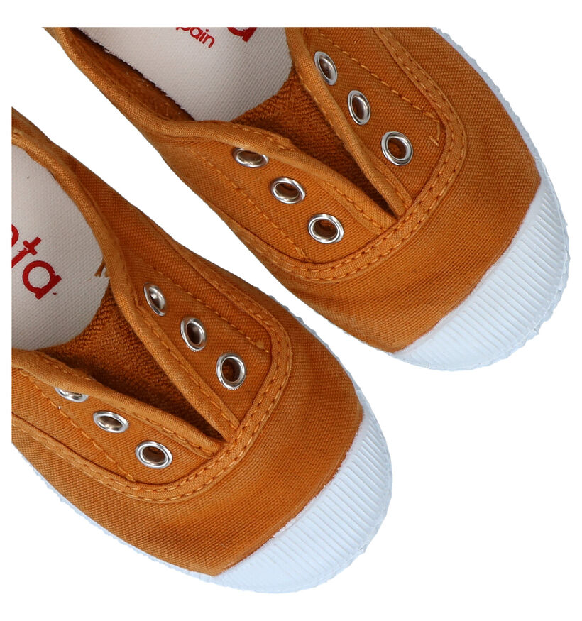 Cienta Blauwe Slip-ons voor jongens, meisjes (340020) - geschikt voor steunzolen