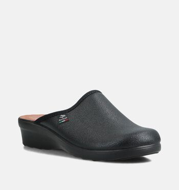 Fly Flot Pantoffels Zwart