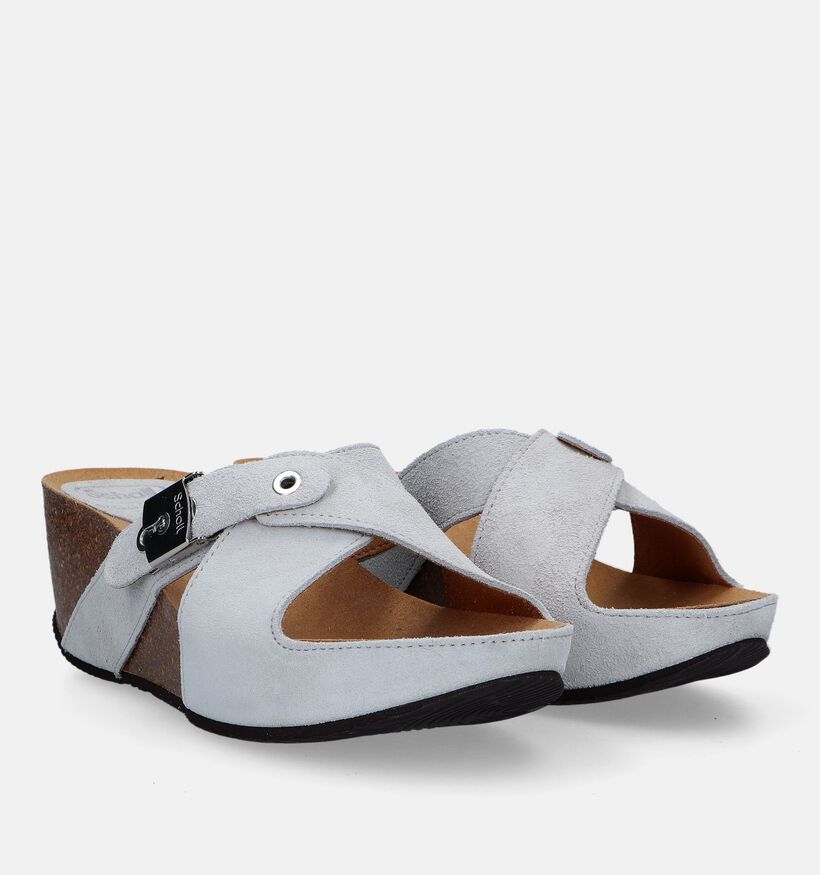 Scholl Elon Mules en Gris pour femmes (336767)