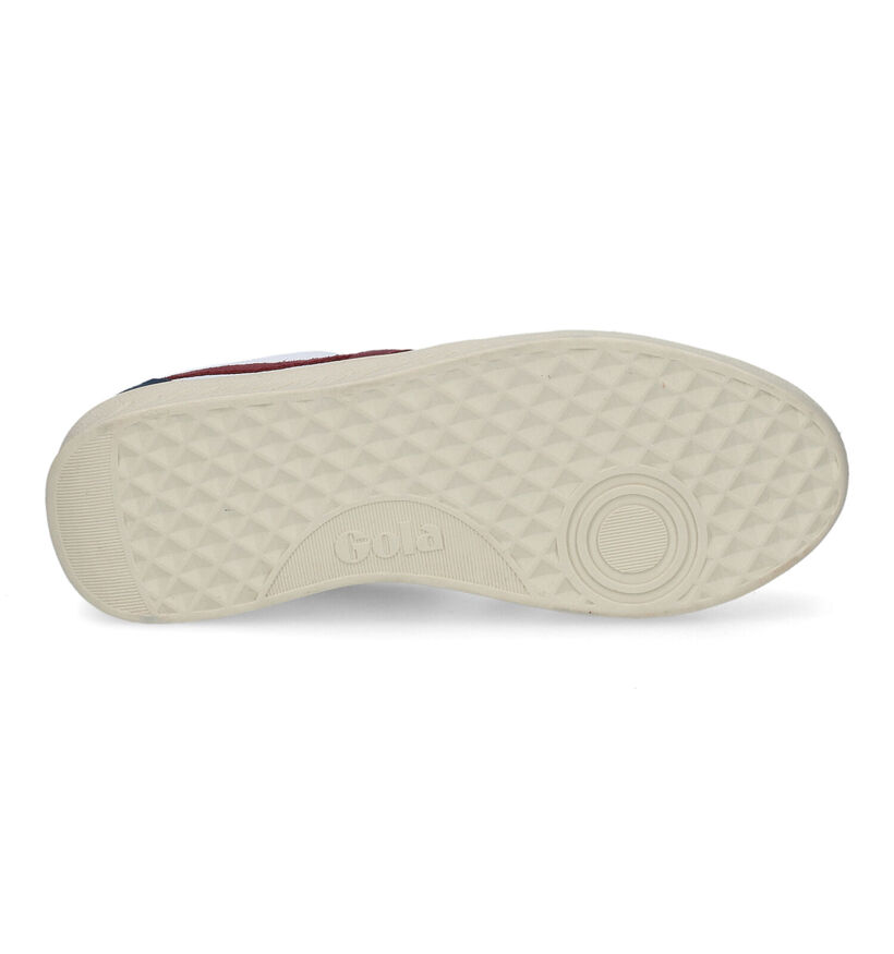 Gola Grandslam Trident Baskets en Blanc pour hommes (320371) - pour semelles orthopédiques