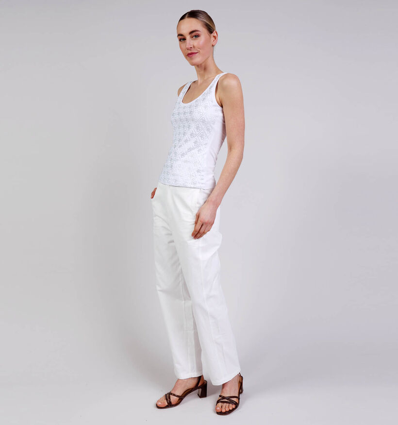 Guess Witte Top voor dames (370369)