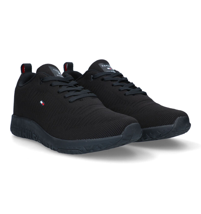 Tommy Hilfiger Corporate Baskets en Noir pour hommes (332954) - pour semelles orthopédiques