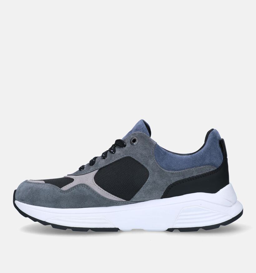 Xsensible Rialto Grijze Veterschoenen voor heren (333515) - geschikt voor steunzolen
