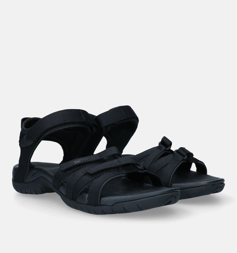 Teva Tirra Zwarte Trekkingsandalen voor dames (354718)
