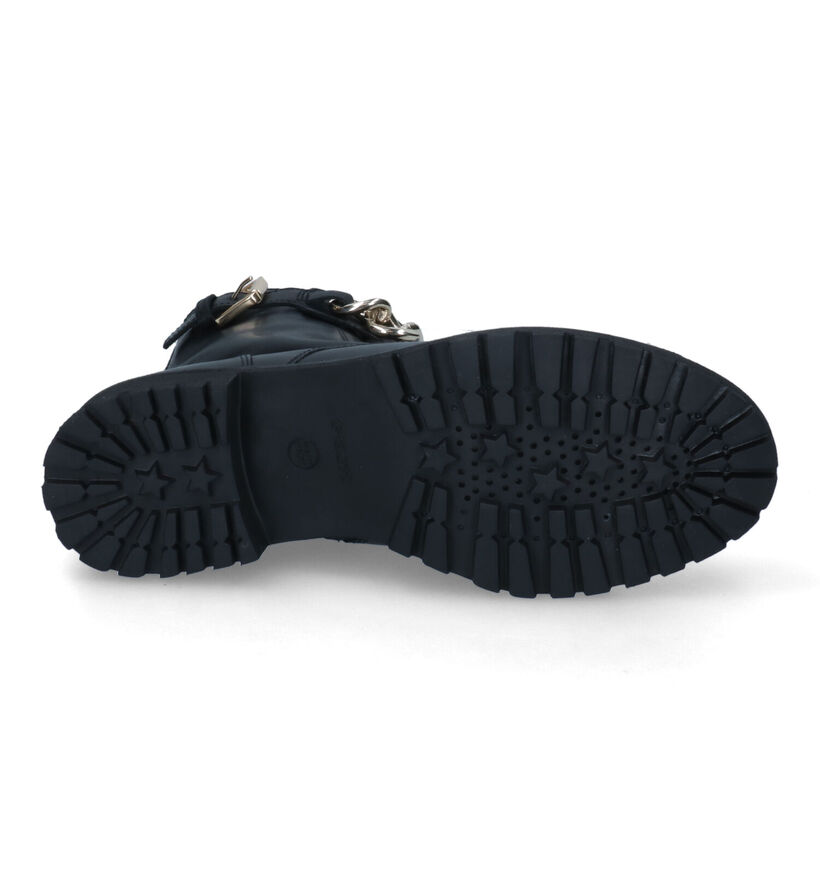 Geox Hoara Bottines en Noir en cuir (313295)