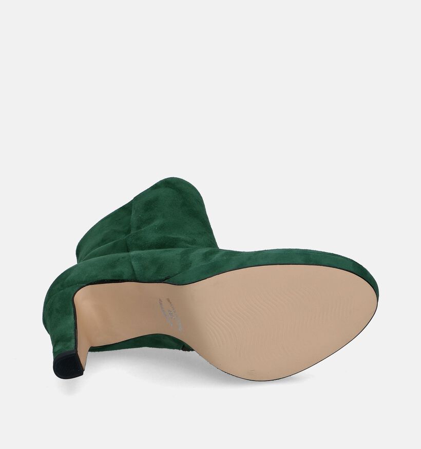 Signatur Bottines à talons en Vert pour femmes (317517)