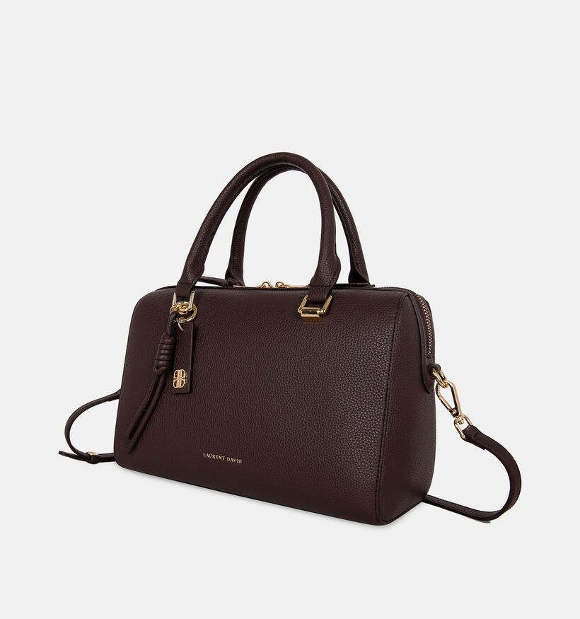 Laurent David Donkerbruine Handtas voor dames (381545)