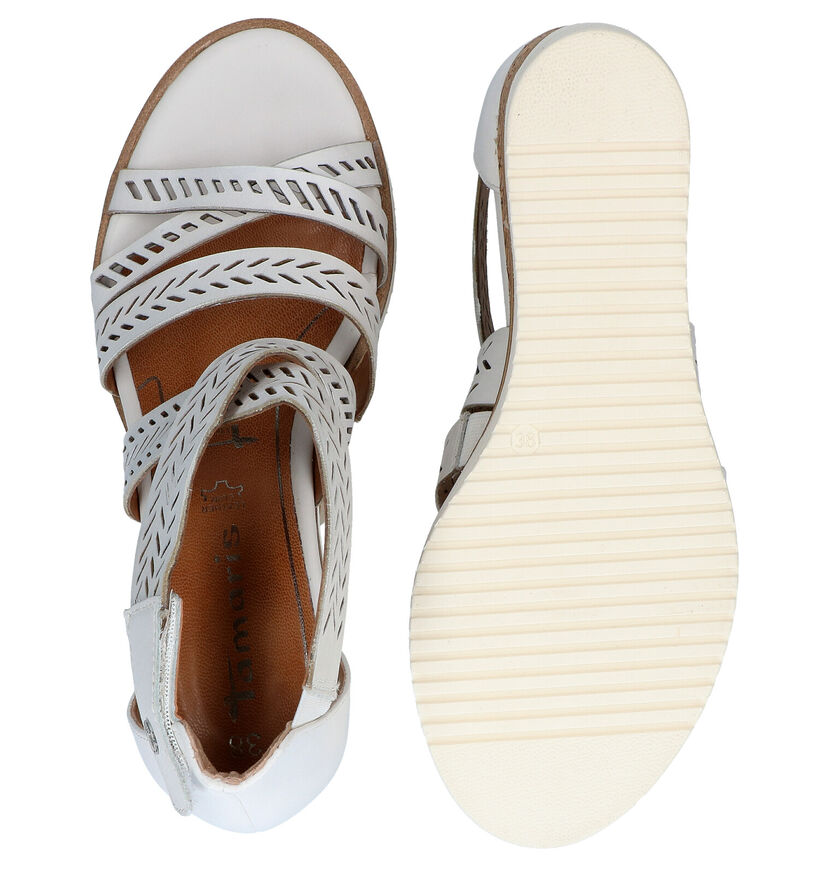 Tamaris Touch it Witte Sandalen voor dames (289418)