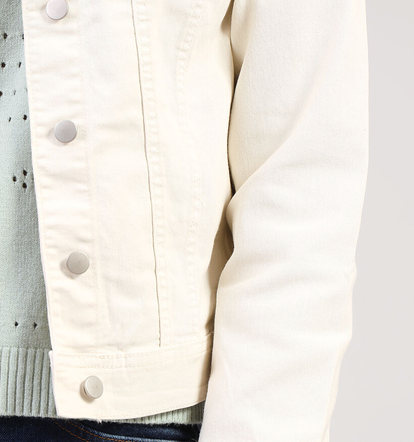 Vila Nus Veste en jeans en Blanc pour femmes (351810)