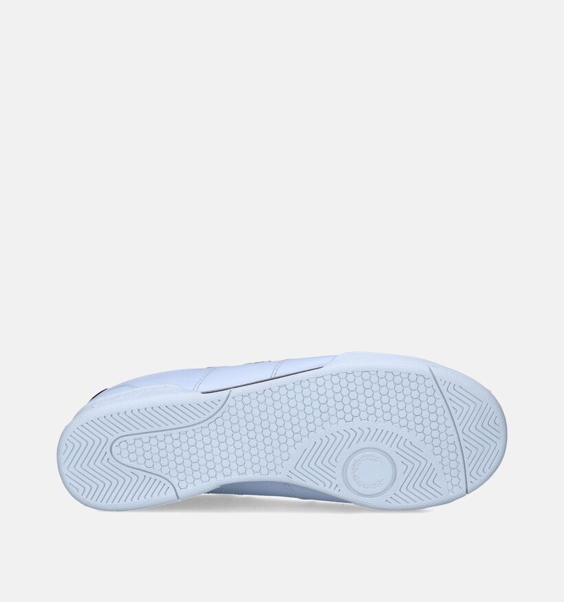 Fred Perry Witte Veterschoenen voor heren (349692) - geschikt voor steunzolen