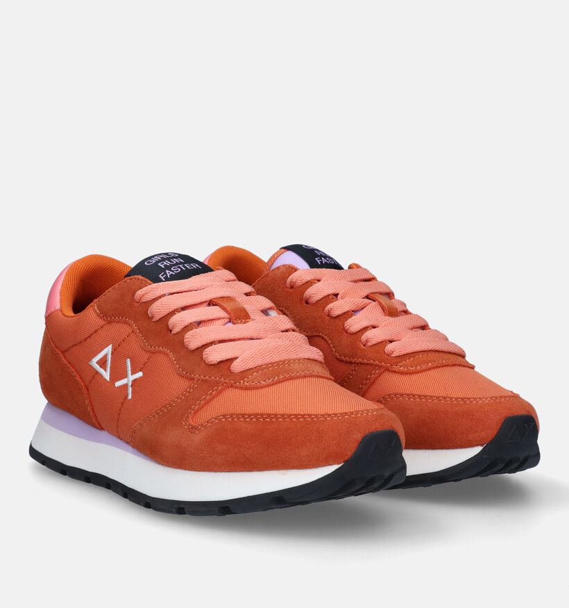 Sun 68 Ally Solid Cognac Sneakers voor dames (330571) - geschikt voor steunzolen