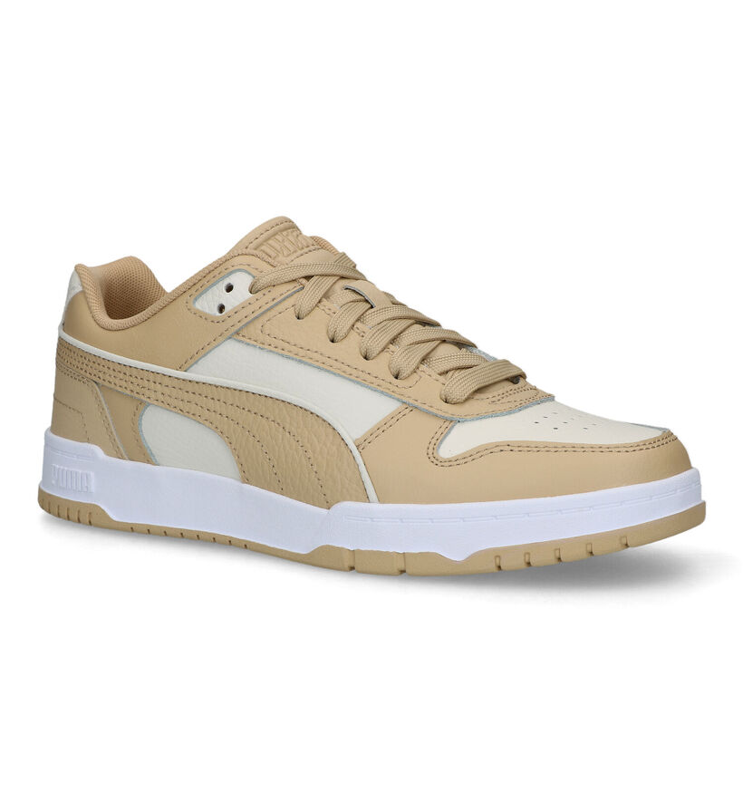 Puma RBD Game Low Beige Sneakers voor dames (318643) - geschikt voor steunzolen