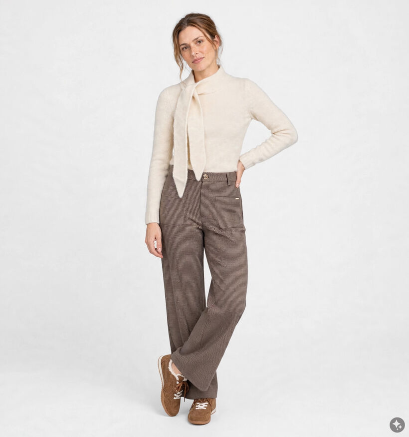 Vero Moda Venezia Tie Ecru Trui voor dames (379673)