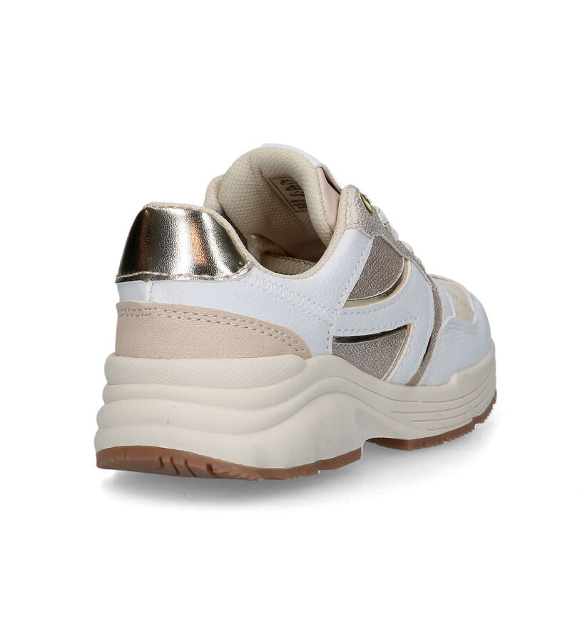 Milo & Mila Ecru Sneakers voor meisjes (320753)