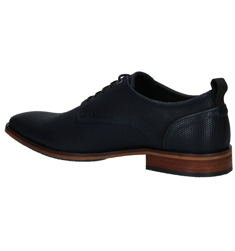 Bullboxer Chaussures classiques en Bleu foncé en cuir (281828)