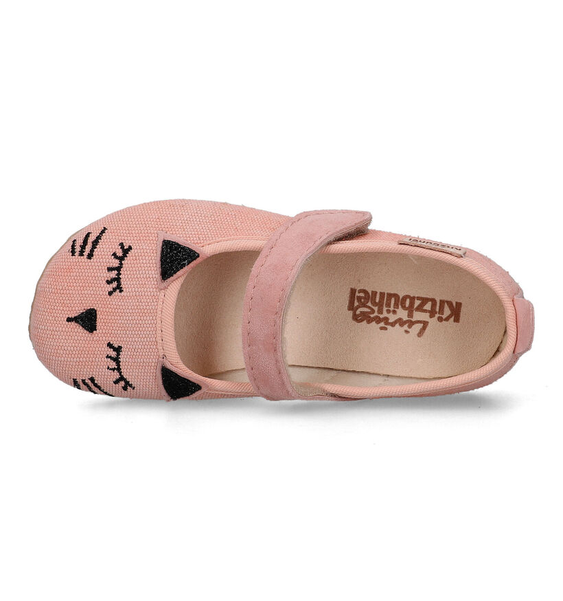 Living Kitzbühel Pantoufles fermées en Rose pour filles (326058)