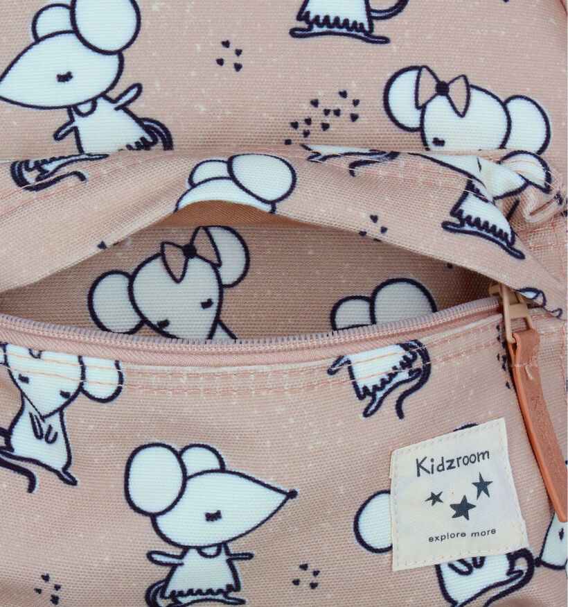 Kidzroom Sac à dos en Beige pour filles, garçons (310752)