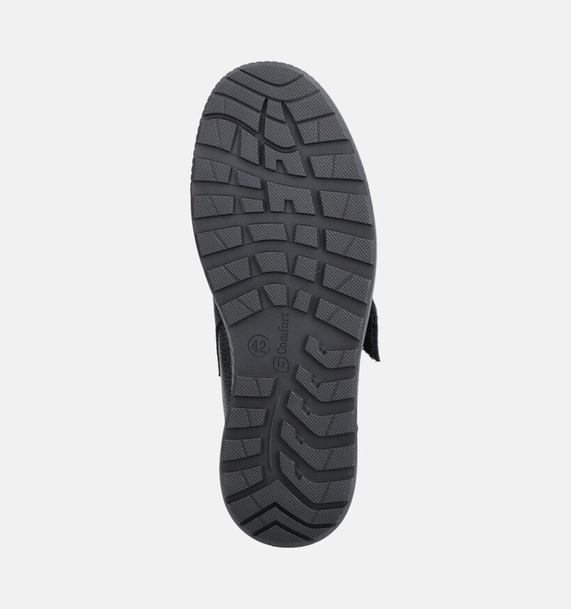 G-Comfort Chaussures confort en Noir pour hommes (381421) - pour semelles orthop&eacute;diques