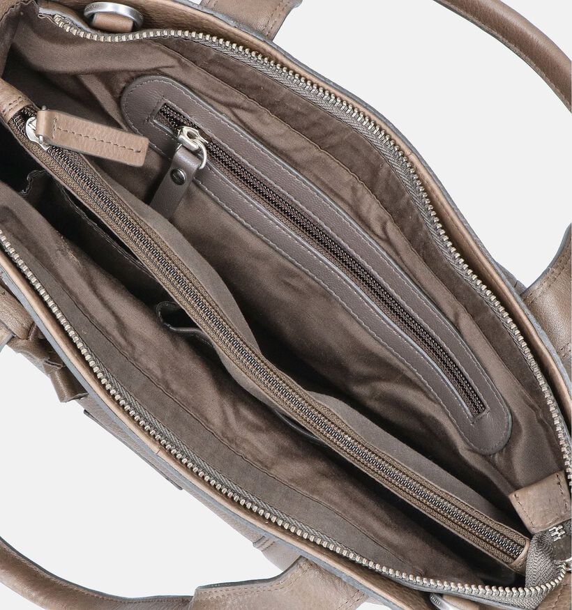 Burkely Skylar Sac ordinateur en Brun pour femmes (347883)