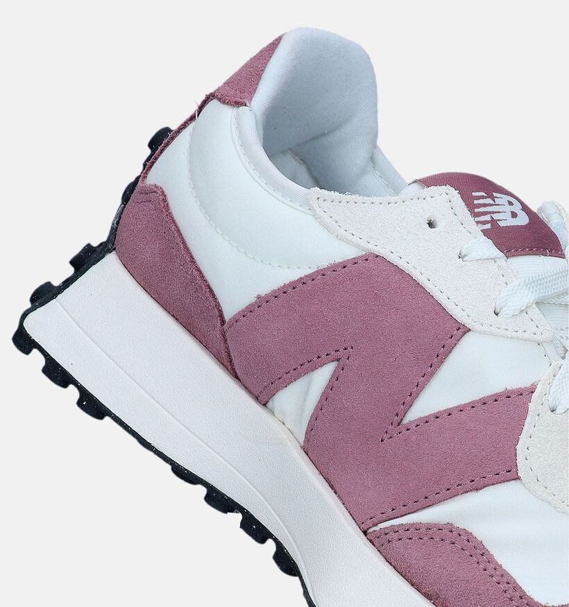 New Balance WS 327 Baskets en Rose pour femmes (334588) - pour semelles orthopédiques