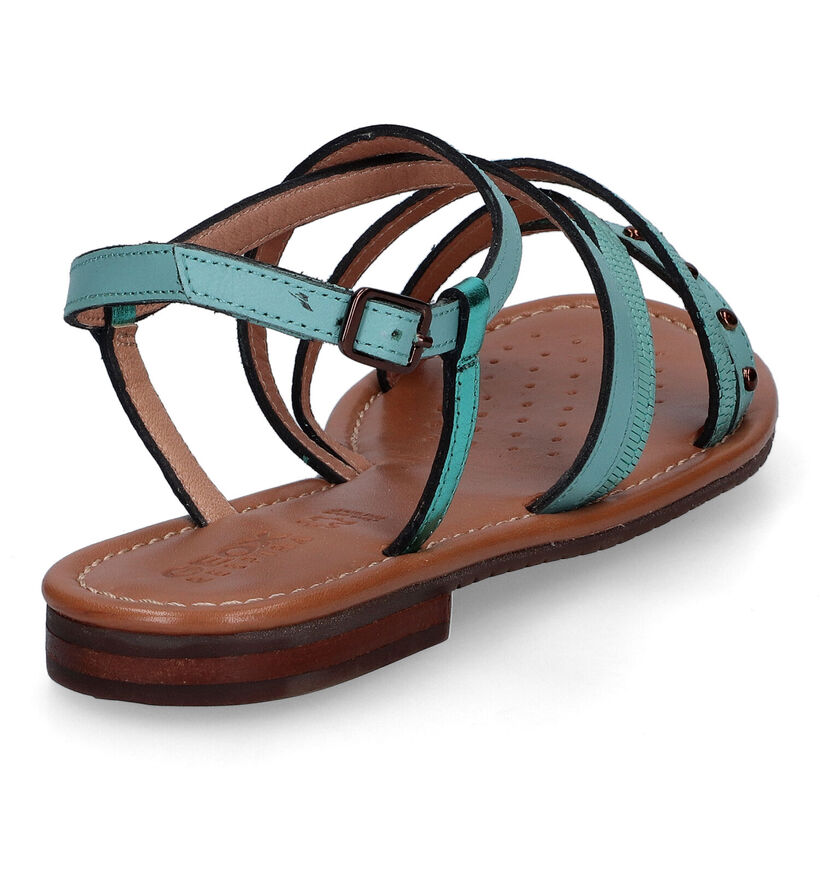 Geox Sozy Sandales en Turquoise pour femmes (311586)