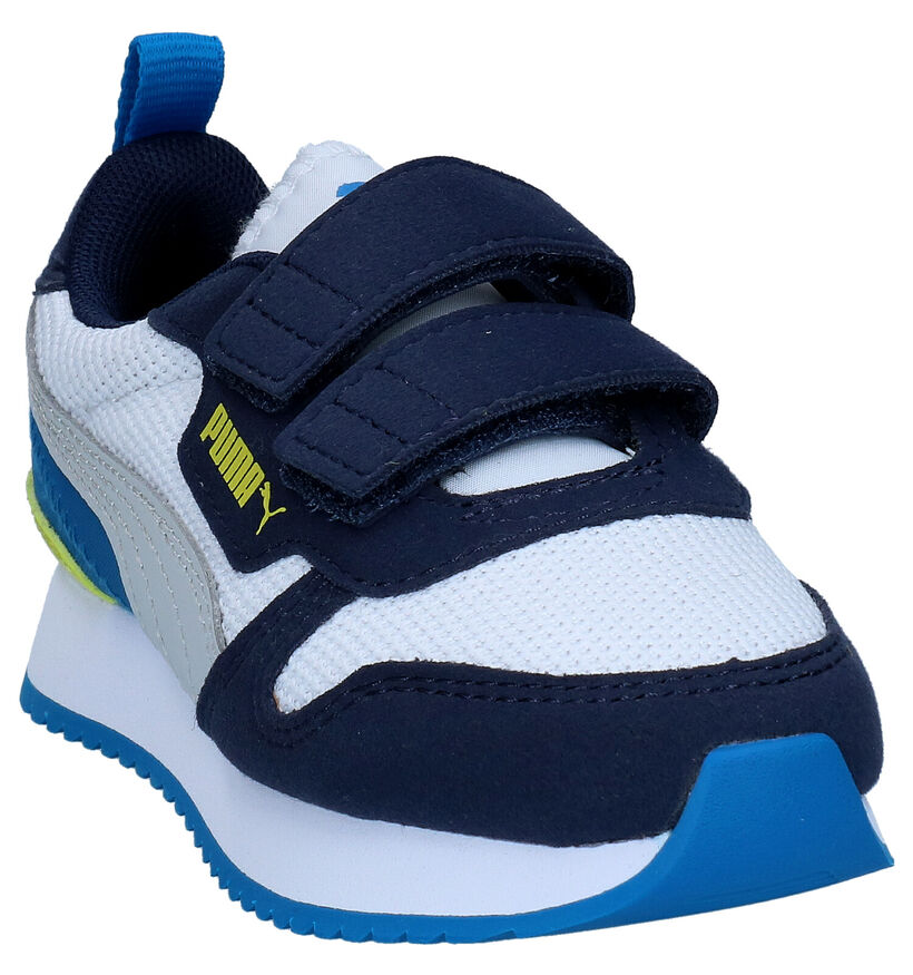 Puma R78 V Baskets en Bleu pour filles, garçons (318752)