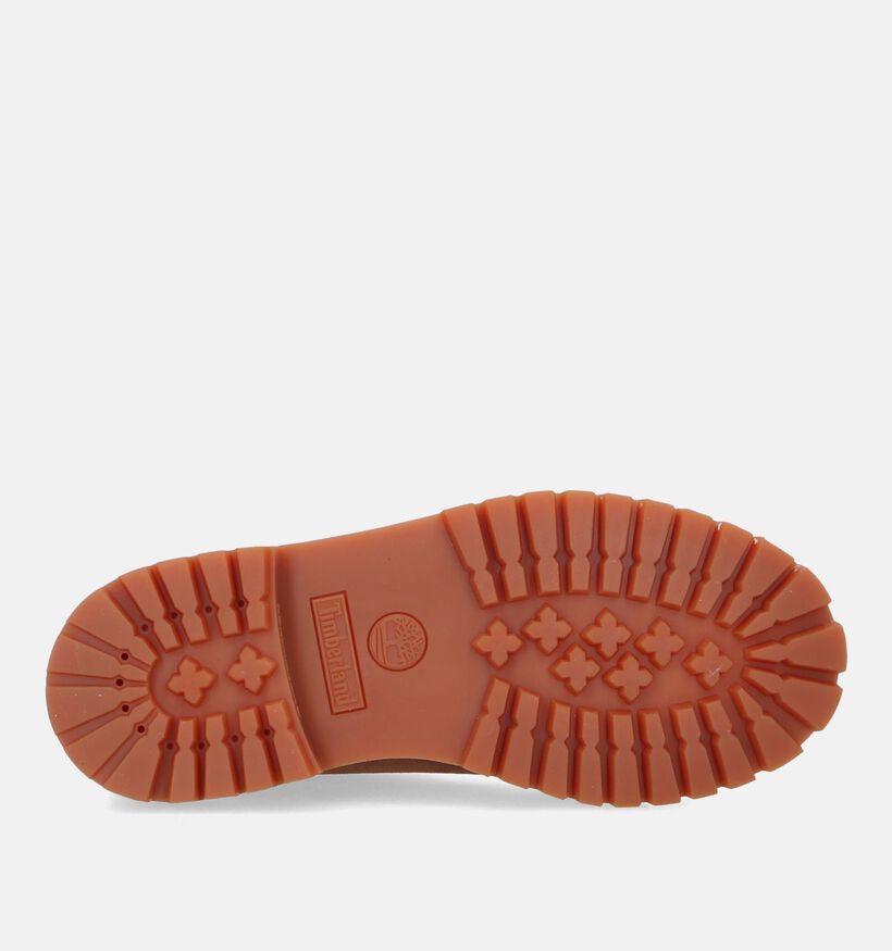 Timberland 6IN Premium WP Boot Cognac Bottines voor meisjes, jongens (329097) - geschikt voor steunzolen