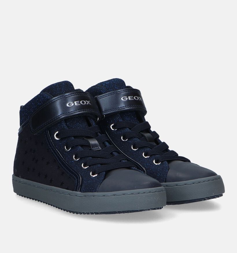 Geox Kalispera Blauwe Sneakers voor meisjes (328516) - geschikt voor steunzolen