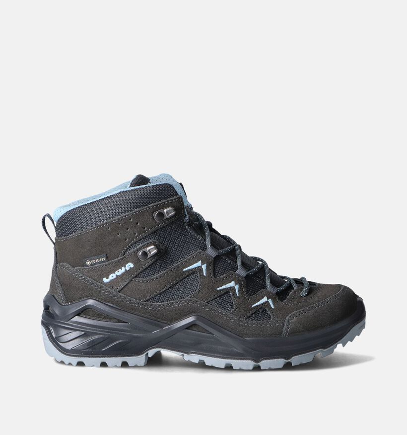 LOWA Sirkos EVO GTX Mid Chaussures outdoor en Gris pour femmes (355804) - pour semelles orthopédiques
