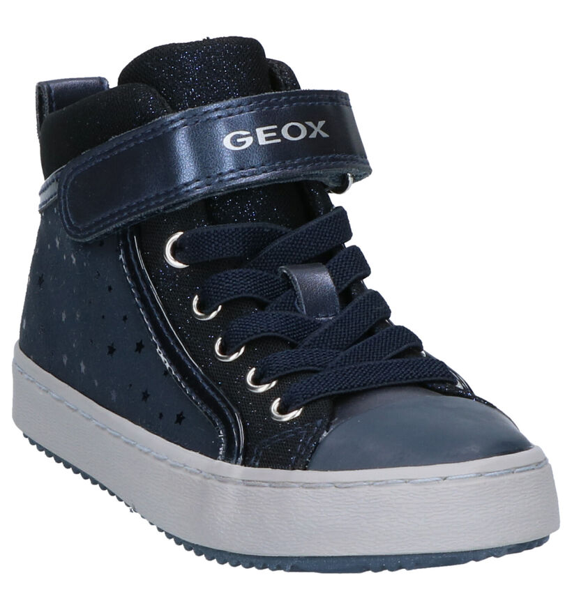 Geox Chaussures hautes en Bleu foncé en simili cuir (278291)