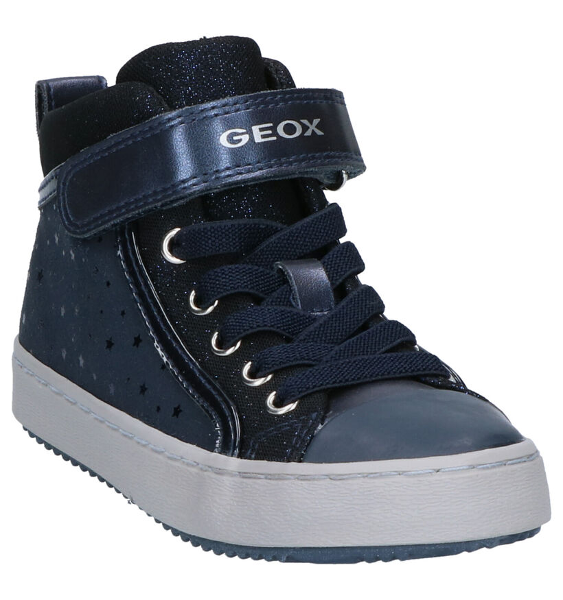 Geox Kalispera Blauwe Hoge Schoenen in kunstleer (278291)