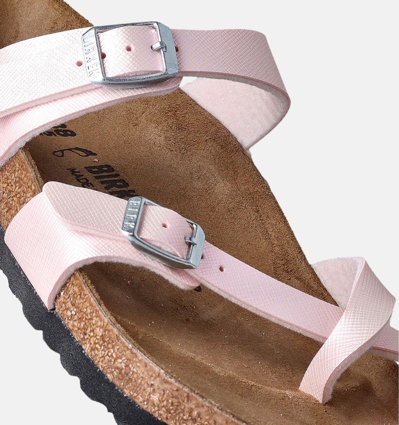 Birkenstock Mayari Embossed Roze Slippers voor dames (350851)
