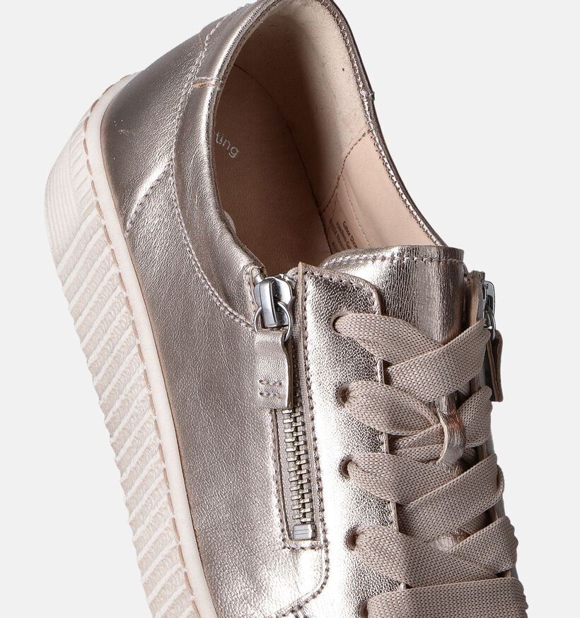 Gabor Best Fitting Rose gold Veterschoenen voor dames (352036) - geschikt voor steunzolen