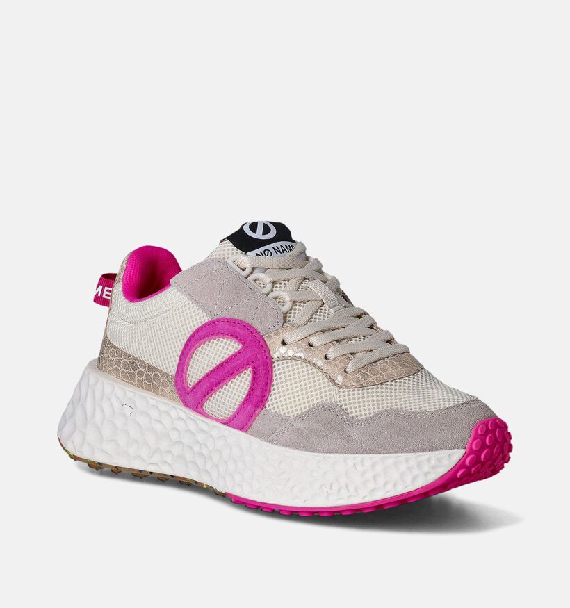 No Name Carter Jogger Baskets en Beige pour femmes (358136) - pour semelles orthopédiques