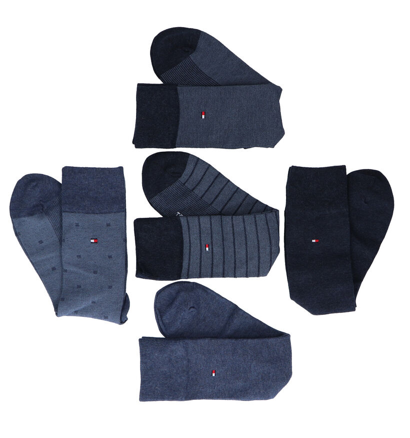 Tommy Hilfiger Blauwe Sokken - 5 Paar voor heren (282939)