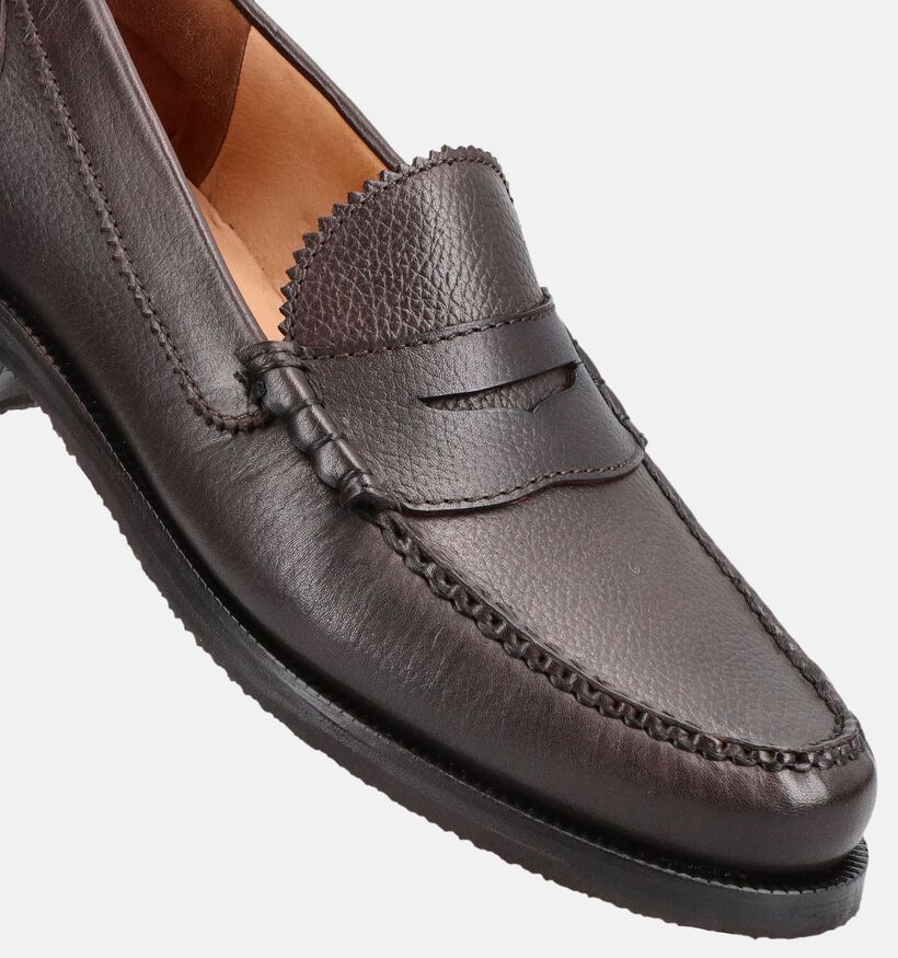 Ambiorix Mocassins en Brun fonc&eacute; pour hommes (381984)