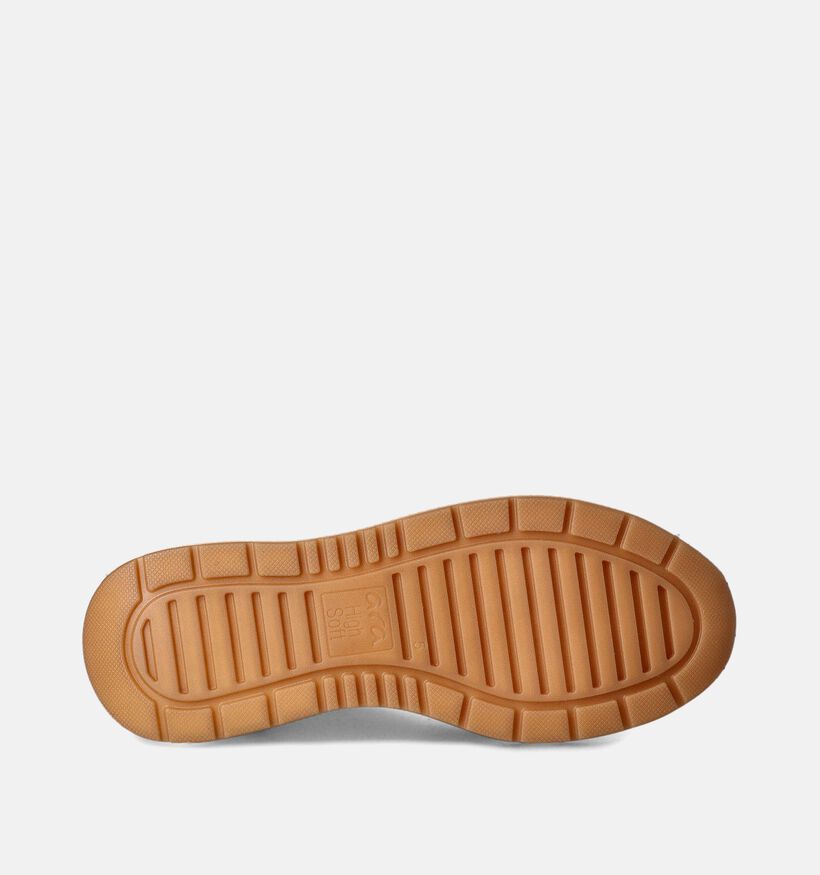 Ara Garda High Soft Baskets avec talon compensé en Beige pour femmes (355195) - pour semelles orthopédiques