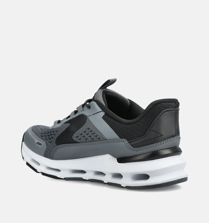 Skechers Glide Step Plus Baskets basses en Gris fonc&eacute; pour filles, gar&ccedil;ons (376844)