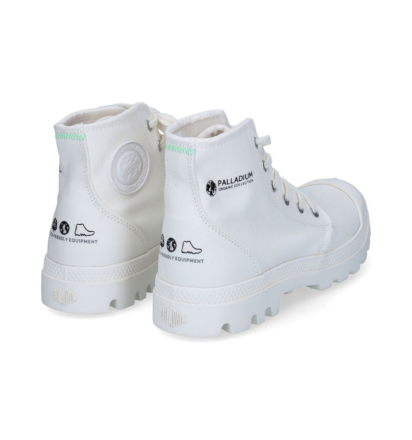 Palladium Pampa Witte Boots voor dames (303598) - geschikt voor steunzolen