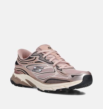 Skechers Hands Free Slip-ins Low Sneakers Beige/Roze