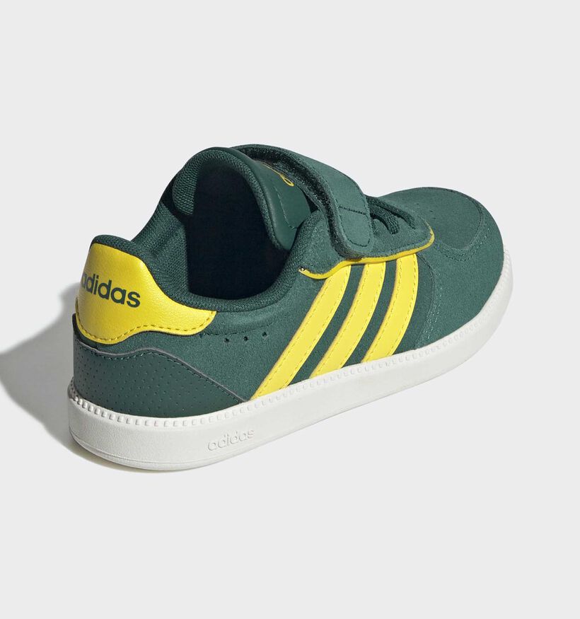 adidas Breaknet Sleek Donkergroene Sneakers voor meisjes (366710) - geschikt voor steunzolen